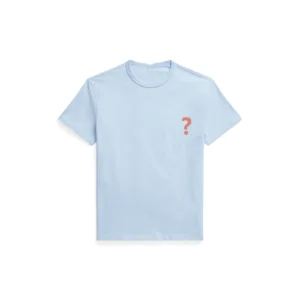 Adult male light blue T-shirt