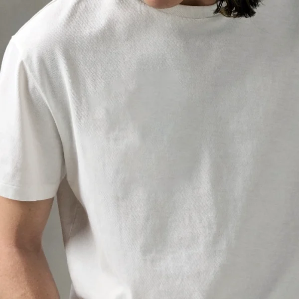 Adult male white T-shirt - Image 2
